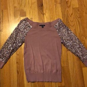 Sparkly long sleeve shirt